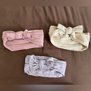 Charming Kids Headband Set - Pink, Cream, Floral